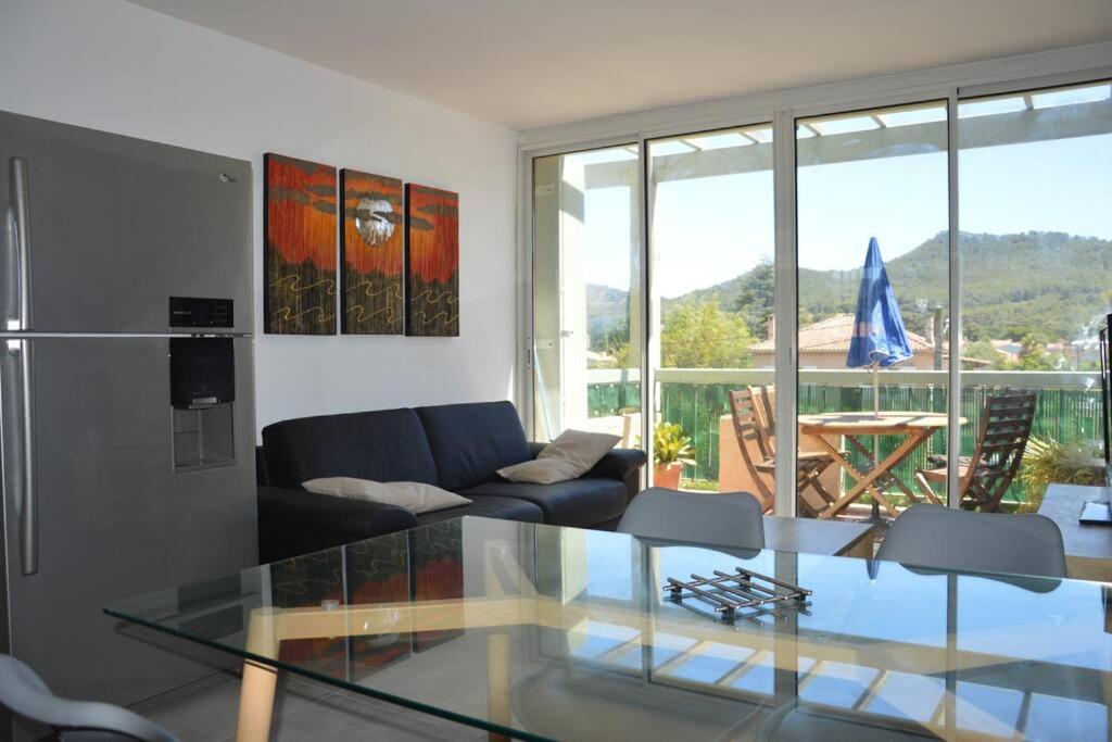 Le Sof Paradis Grand T2 Sur La Plage Des Lecques Saint-Cyr-sur-Mer Exterior foto